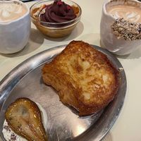 French toast, açai bowl y café con nutella   at La Papa in Barcelona