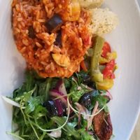 Buddha bowl at Aragon's in Ludlow