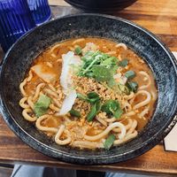 Vegan noodle soup  at TranTranZai in Paris