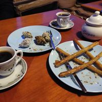 Arabic cardamom coffee at Tsnim in Kamnik