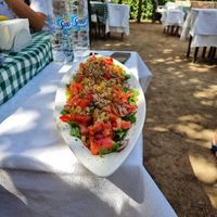 Finger licking good salad at Sagaris in Ankara