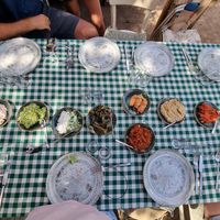 Mix of vegan, vegetarian and fish mezzes. A lot more options are available at Sagaris in Ankara