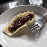 Beet appetizer - vegan   at Brickhouse 737 in Ouray