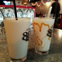 vegan milkshakes at Downbeat Diner and Lounge in Honolulu