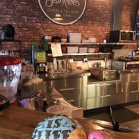 Entrance at Beantrees Cafe in Cold Lake