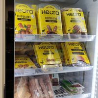 Vegan meat and sausage at Food Sentimentale in Bayonne