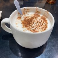 Pumpkin spice latte at Food Sentimentale in Bayonne