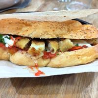 Sandwich at Food Sentimentale in Bayonne