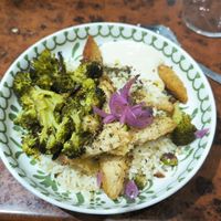 Plato de arroz con "pollo" at Food Sentimentale in Bayonne