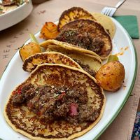 Mantar kokoreç at Lifeboxtr in Kas