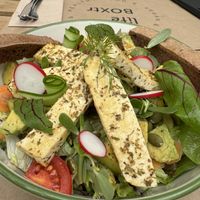 Tofu salad  at Lifeboxtr in Kas