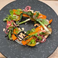 Salt baked carrots at The Horse & Groom Inn in Malmesbury