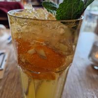 Orangenlimo mit Ingwer at Zum Kapellchen in Wiesbaden