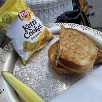 Adam’s grilled cheese  at Alternative Grounds Caffe in Middleport