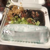 Jackfruit Burrito with Mexican Rice and Beans  at Tacotarian in Henderson