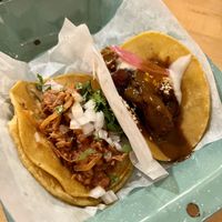 Jackfruit and Plantain tacos  at Tacotarian in Henderson