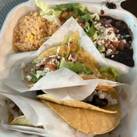 Taco trio  at Tacotarian in Henderson