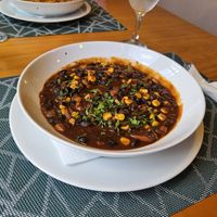 Black Bean Stew at Poço Azul in Sao Miguel