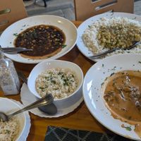 Meal and dinner for two people (curry, feijoada and strogonoff) at Poço Azul in Sao Miguel
