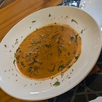 Our beloved strogonoff at Poço Azul in Sao Miguel