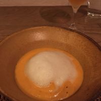 Cold soup for a hot summer day at Vegan French Restaurant L'Espéranceレスペランス in Sapporo