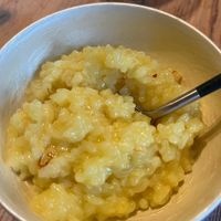 risotto at Vegan French Restaurant L'Espéranceレスペランス in Sapporo