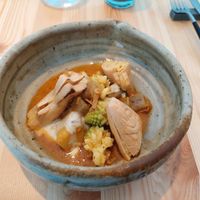 Second course at Vegan French Restaurant L'Espéranceレスペランス in Sapporo