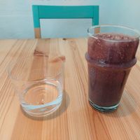 Smoothie at Vegan French Restaurant L'Espéranceレスペランス in Sapporo