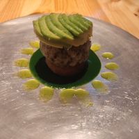 Sable with basil, nori, and avocado at Vegan French Restaurant L'Espéranceレスペランス in Sapporo