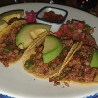 Tacos with beyond meat at Alaya Tulum in Tulum