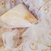 Pita (not fresh) at Forn Lebnen Cafe in Tashkent