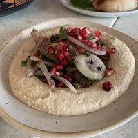 Magic mushroom hummus  at Bazaar in Luxembourg City