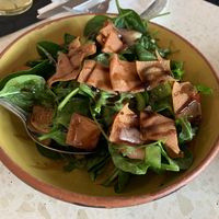 Salade Fatoush  at Bazaar in Luxembourg City