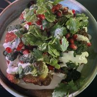 Coliflor con granada  at Bazaar in Luxembourg City