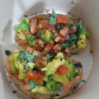 Bruschetta at Loving Nature Fortunate Coffee Cafe in Central Singapore