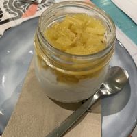 Au lait de coco et ananas  at Kohala Poké in Marbella