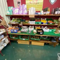 Fruit & veg selection.  at Brixton Wholefoods in South West London