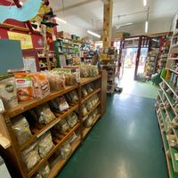 Inside shop.  at Brixton Wholefoods in South West London