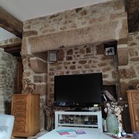 Living room at Aux Colibris de Brenael in Hambye