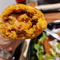 Lahmacun at Veganland in Leverkusen