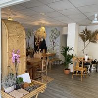 Dinning room at Sama Sama Veggie in Salou