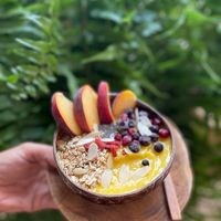 Smoothie bowl at Sama Sama Veggie in Salou