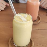Vegan Mango Lassi at Sama Sama Veggie in Salou