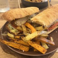 Bocata Milanga  at Sama Sama Veggie in Salou