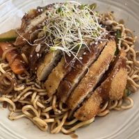 Yakisoba con Heura   at Sama Sama Veggie in Salou