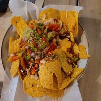 Nachos at Sama Sama Veggie in Salou