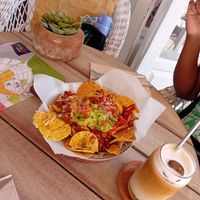 Vegan Nachos at Sama Sama Veggie in Salou