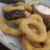 Los no-calamares son una delicia #Veganuary at Sama Sama Veggie in Salou
