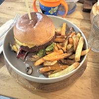 Hamburguesa The good karmer  at Sama Sama Veggie in Salou