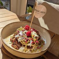 Dubai pancakes at Sama Sama Veggie in Salou